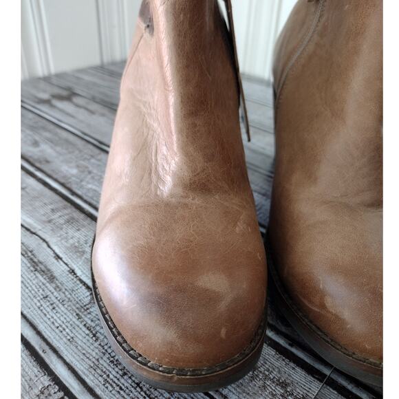 OluKai | NEW Kamahoi Heeled Ankle Boots in Clay (Brown Leather) Size Women's 9 - Picture 6 of 16